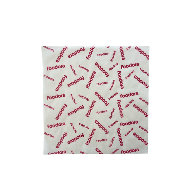 Wrappapper vit foodora - 32x35 cm Wrappapper vit foodora - 32x35 cm