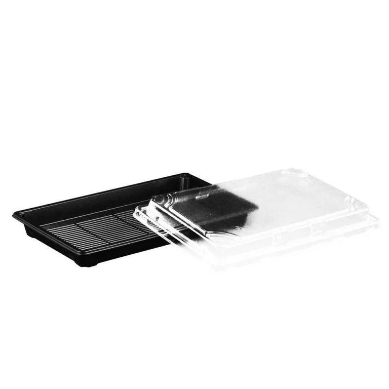 Sushiform i plast med lock - 600 ml