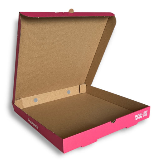 Pizzakartong foodora - 33x33x3.5 cm