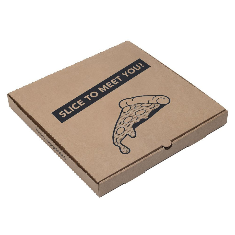 Pizzakartong Premium 30x30x3.5 cm