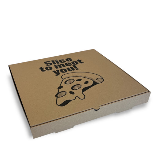 Pizzakartong Slice to meet you - 33x33x3.5 cm