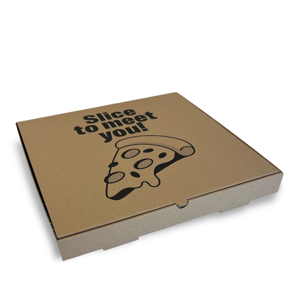 Pizzakartong Slice to meet you - 33x33x3.5 cm