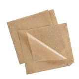Hamburgareficka brun - 13.5x13.5 cm