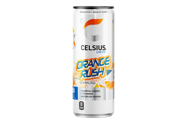 Celsius Orange Rush