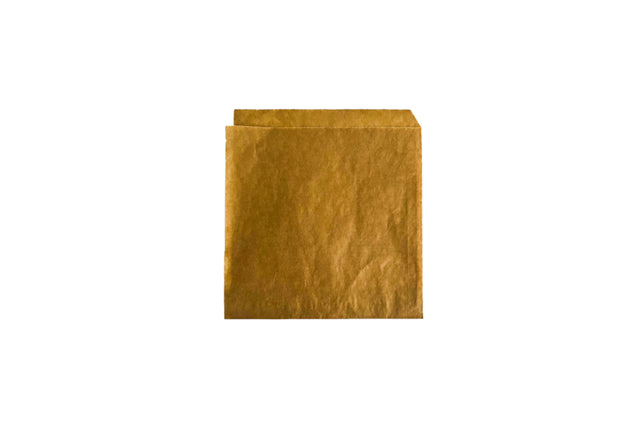 Hamburger pocket brown 15x15.5 cm